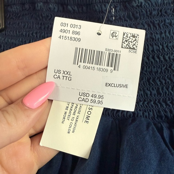 American Eagle AE High-Waisted Tiered Mini Skort - Picture 6 of 6